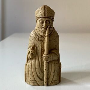 Replica Isle of Lewis Chessman Bishop Figure
